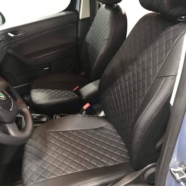 Чехлы Автопилот на Skoda Yeti 2009-2018 г.в. Чехлы Автопилот на Skoda Yeti 2009-2018 г.в.