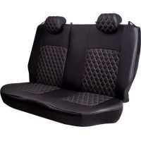 Чехлы Экокожа Турин Ромб на Peugeot 408 2012-2021 г.в.